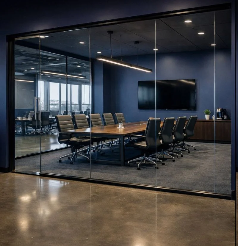 Verre transparent PDLC