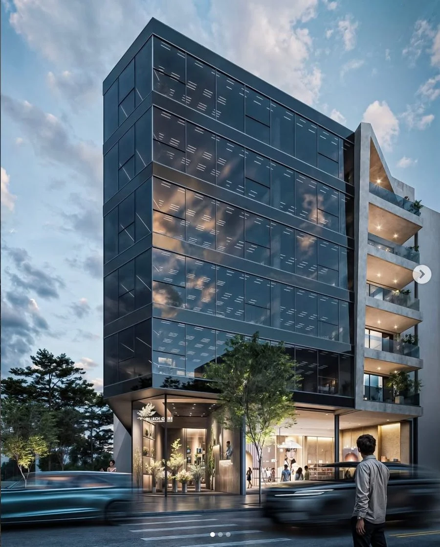 Façade VEC — réalisation 1